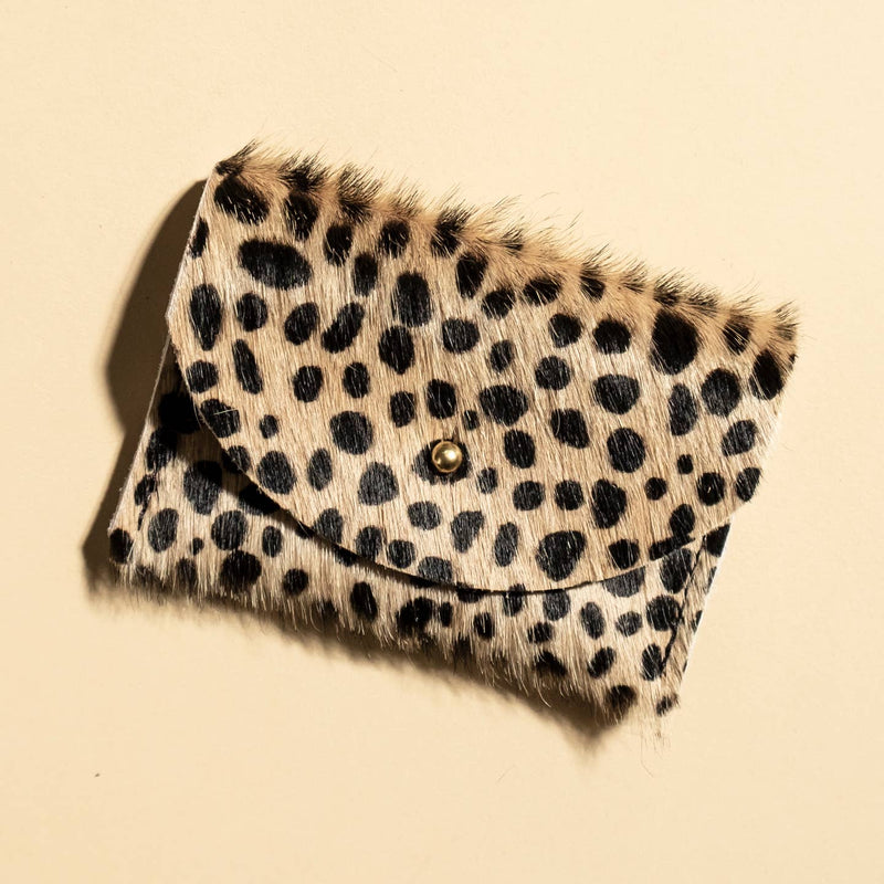 Cowhide & Leather Cardholder-Bags + Wallets-Vixen Collection, Day Spa and Women's Boutique Located in Seattle, Washington