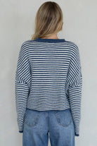 THE Striped Cardigan-Sweaters-Vixen Collection, Day Spa and Women's Boutique Located in Seattle, Washington