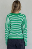 THE Striped Cardigan-Sweaters-Vixen Collection, Day Spa and Women's Boutique Located in Seattle, Washington