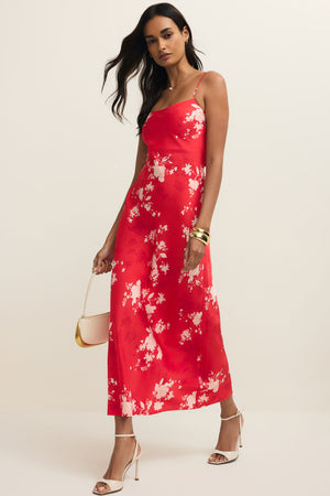 Alyse Darya Floral Maxi Dress-Dresses-Vixen Collection, Day Spa and Women's Boutique Located in Seattle, Washington