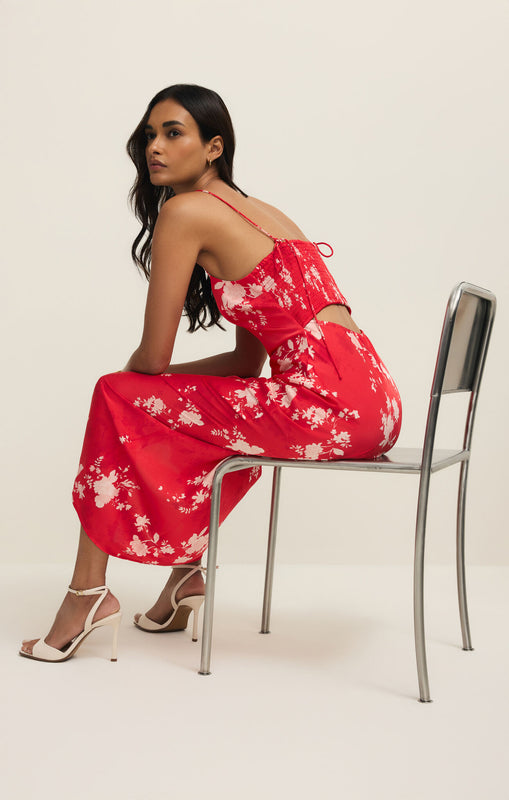 Alyse Darya Floral Maxi Dress-Dresses-Vixen Collection, Day Spa and Women's Boutique Located in Seattle, Washington
