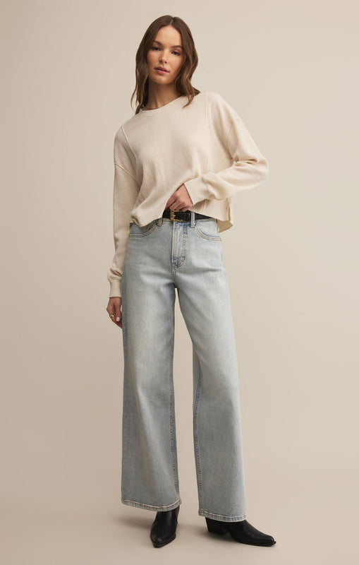 Angel Mini Thermal Top-Long Sleeves-Vixen Collection, Day Spa and Women's Boutique Located in Seattle, Washington