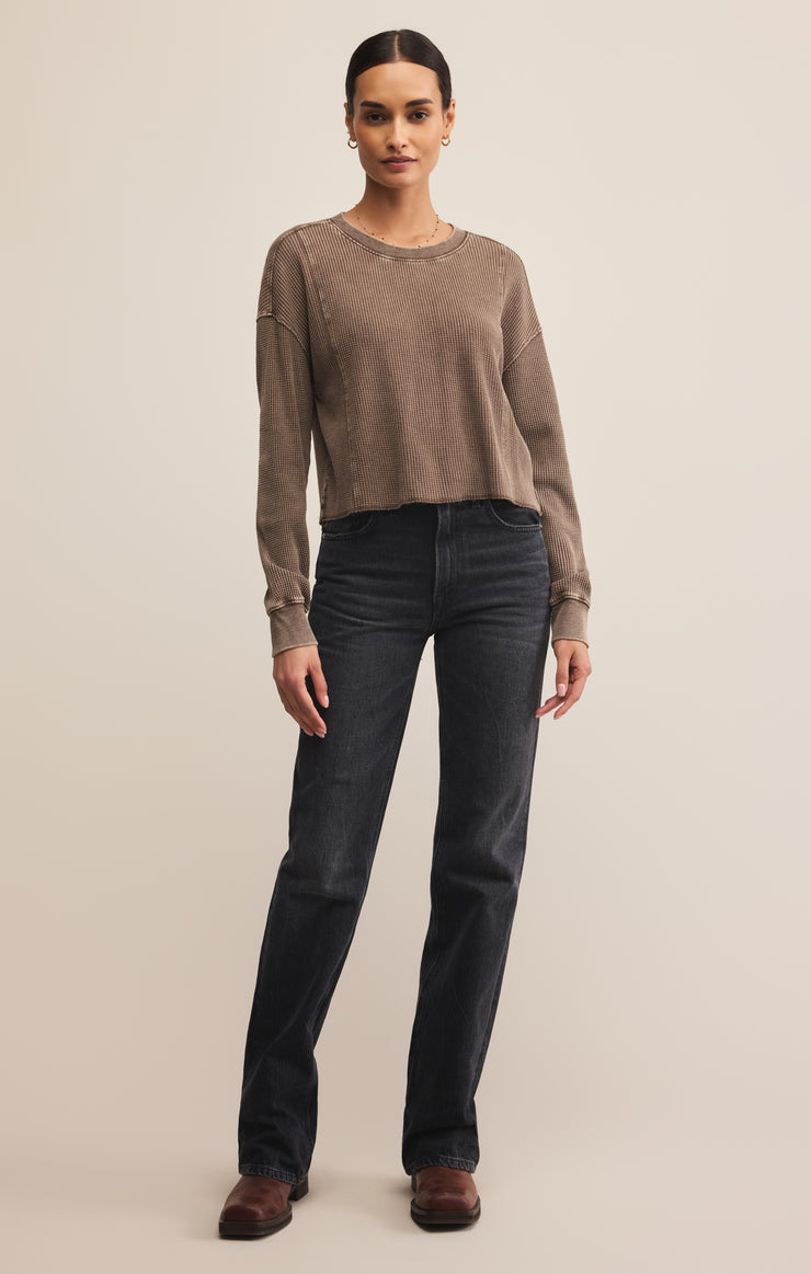 Angel Mini Thermal Top-Long Sleeves-Vixen Collection, Day Spa and Women's Boutique Located in Seattle, Washington