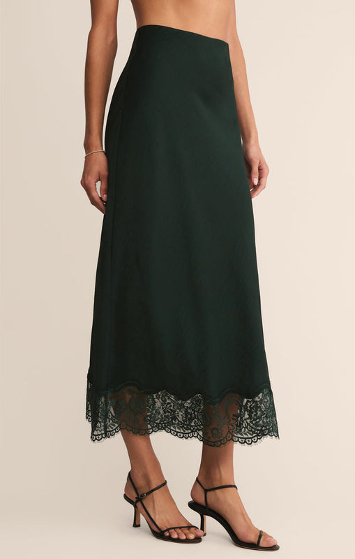 Cinder Lace Midi Skirt-Skirts-Vixen Collection, Day Spa and Women's Boutique Located in Seattle, Washington