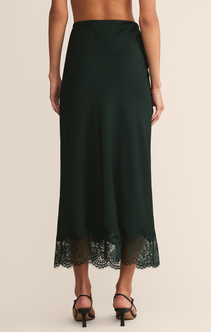Cinder Lace Midi Skirt-Skirts-Vixen Collection, Day Spa and Women's Boutique Located in Seattle, Washington