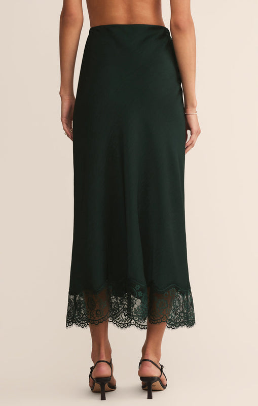 Cinder Lace Midi Skirt-Skirts-Vixen Collection, Day Spa and Women's Boutique Located in Seattle, Washington