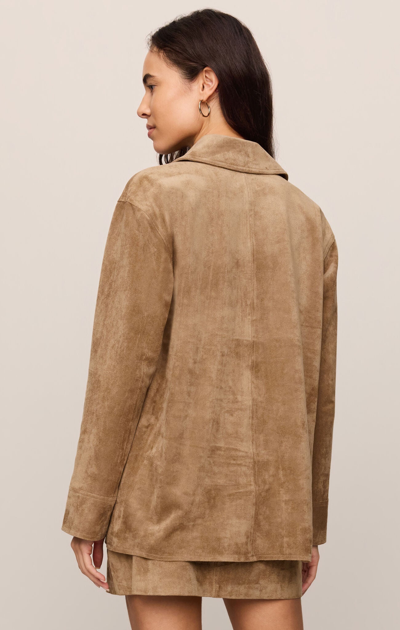 Decker Suede Chore Jacket-Jackets-Vixen Collection, Day Spa and Women's Boutique Located in Seattle, Washington