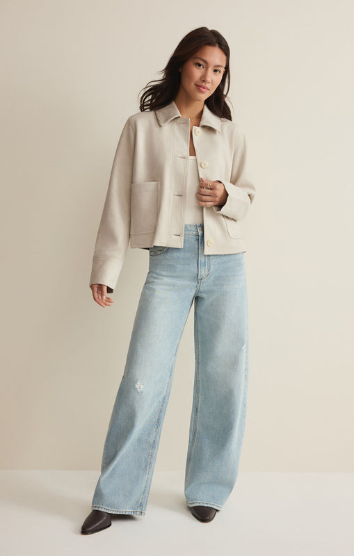 Dillon Suede Jacket-Jackets-Vixen Collection, Day Spa and Women's Boutique Located in Seattle, Washington