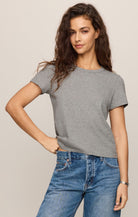 Junie Slub Tee Shirt-Tops-Vixen Collection, Day Spa and Women's Boutique Located in Seattle, Washington