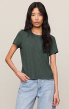 Junie Slub Tee Shirt-Tops-Vixen Collection, Day Spa and Women's Boutique Located in Seattle, Washington
