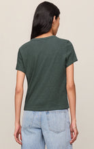 Junie Slub Tee Shirt-Tops-Vixen Collection, Day Spa and Women's Boutique Located in Seattle, Washington