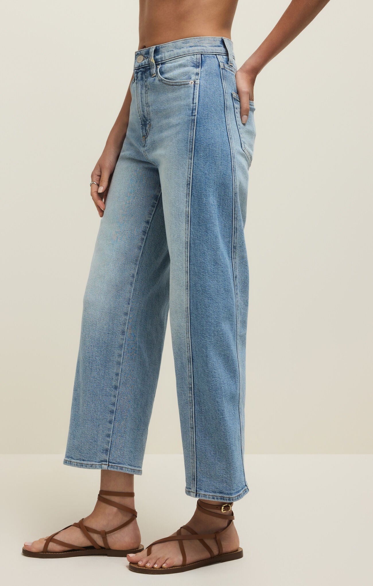 Luna High Rise Crop Bowed-Denim-Vixen Collection, Day Spa and Women's Boutique Located in Seattle, Washington