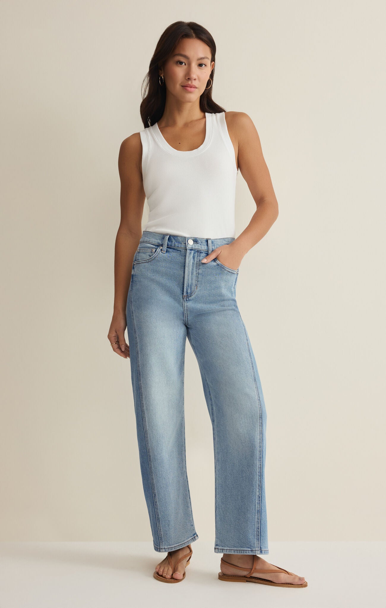 Luna High Rise Crop Bowed-Denim-Vixen Collection, Day Spa and Women's Boutique Located in Seattle, Washington