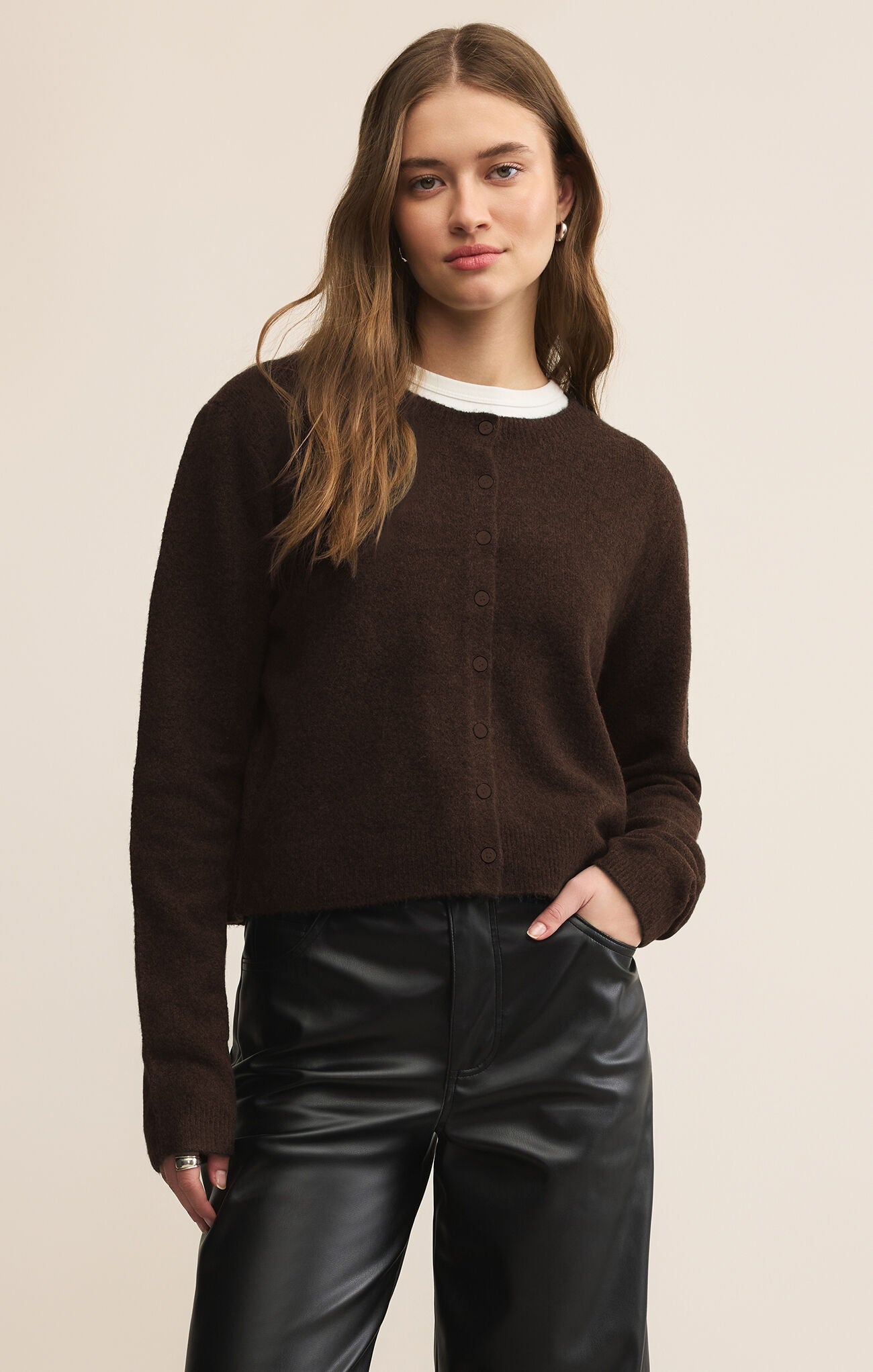 Medina Cozy Cardigan-Sweaters-Vixen Collection, Day Spa and Women's Boutique Located in Seattle, Washington