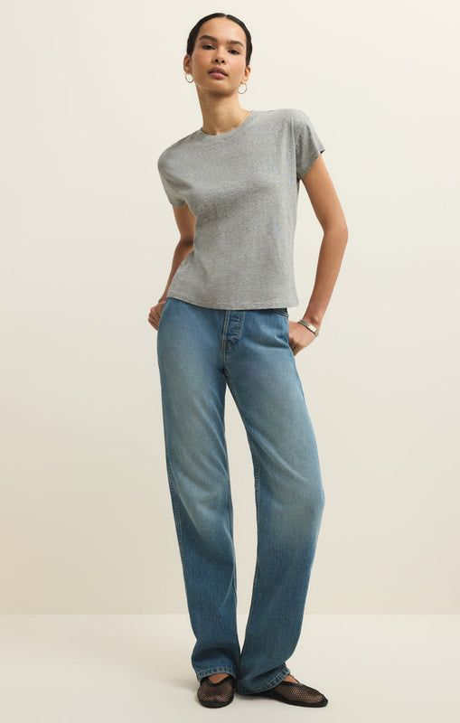 Modern Slub Tee-Short Sleeves-Vixen Collection, Day Spa and Women's Boutique Located in Seattle, Washington