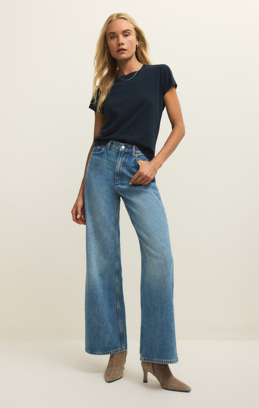 Modern Slub Tee-Short Sleeves-Vixen Collection, Day Spa and Women's Boutique Located in Seattle, Washington