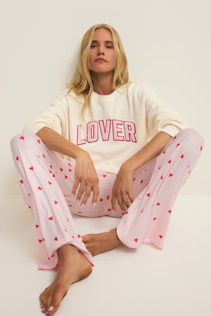 Oversized Lover Sweatshirt-Sweatshirts-Vixen Collection, Day Spa and Women's Boutique Located in Seattle, Washington