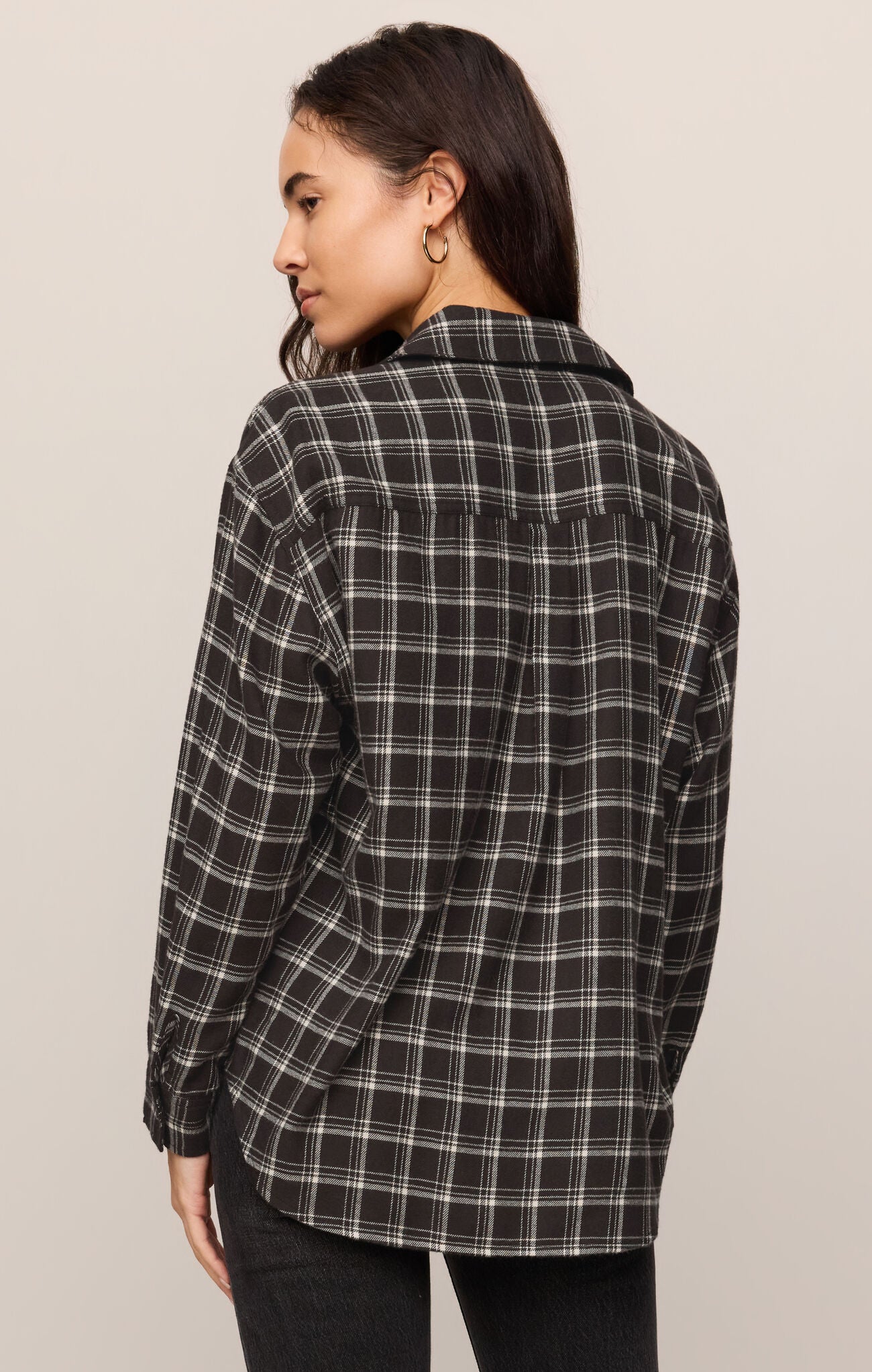 River Plaid Button Up-Long Sleeves-Vixen Collection, Day Spa and Women's Boutique Located in Seattle, Washington
