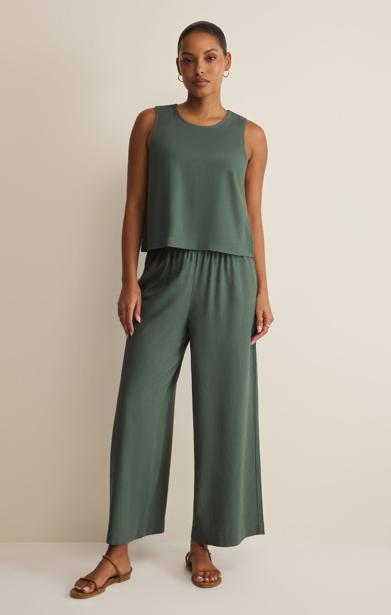 Scout Linen Pant-Pants-Vixen Collection, Day Spa and Women's Boutique Located in Seattle, Washington