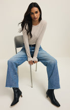 Second Skin Crew Long Sleeve-Long Sleeves-Vixen Collection, Day Spa and Women's Boutique Located in Seattle, Washington