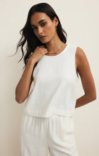 Sloane Linen Top-Tank Tops-Vixen Collection, Day Spa and Women's Boutique Located in Seattle, Washington