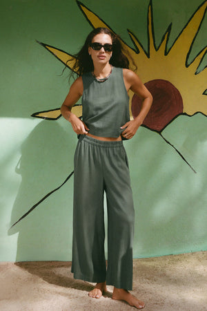 Scout Linen Pant-Pants-Vixen Collection, Day Spa and Women's Boutique Located in Seattle, Washington