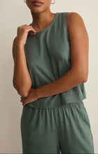 Sloane Linen Top-Tank Tops-Vixen Collection, Day Spa and Women's Boutique Located in Seattle, Washington