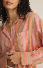 The Perfect Striped Button Up-Tops-Vixen Collection, Day Spa and Women's Boutique Located in Seattle, Washington