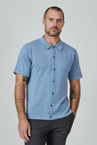 Venice Polo Sweater-Men's Tops-Vixen Collection, Day Spa and Women's Boutique Located in Seattle, Washington