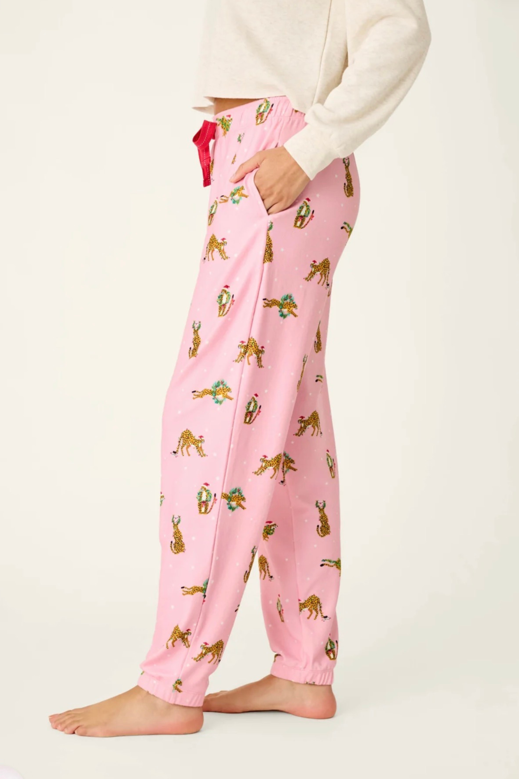 Very Merry Joggers-Loungewear Bottoms-Vixen Collection, Day Spa and Women's Boutique Located in Seattle, Washington