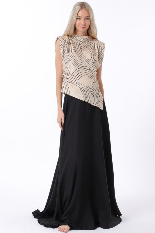 Midnight Maxi Skirt-Skirts-Vixen Collection, Day Spa and Women's Boutique Located in Seattle, Washington