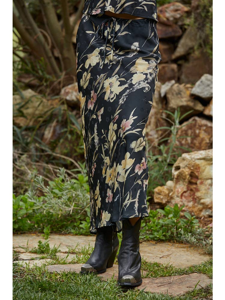 Faded Elegance Skirt-Skirts-Vixen Collection, Day Spa and Women's Boutique Located in Seattle, Washington