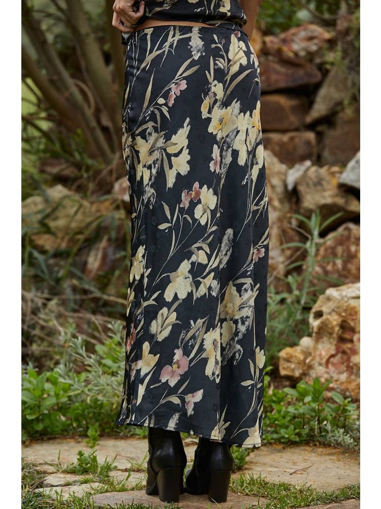 Faded Elegance Skirt-Skirts-Vixen Collection, Day Spa and Women's Boutique Located in Seattle, Washington