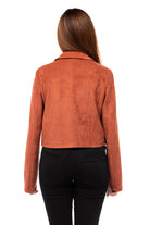 Pandora Suede Jacket-Jackets-Vixen Collection, Day Spa and Women's Boutique Located in Seattle, Washington