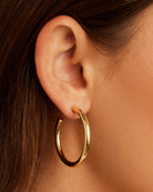 Carter Hoops-Earrings-Vixen Collection, Day Spa and Women's Boutique Located in Seattle, Washington