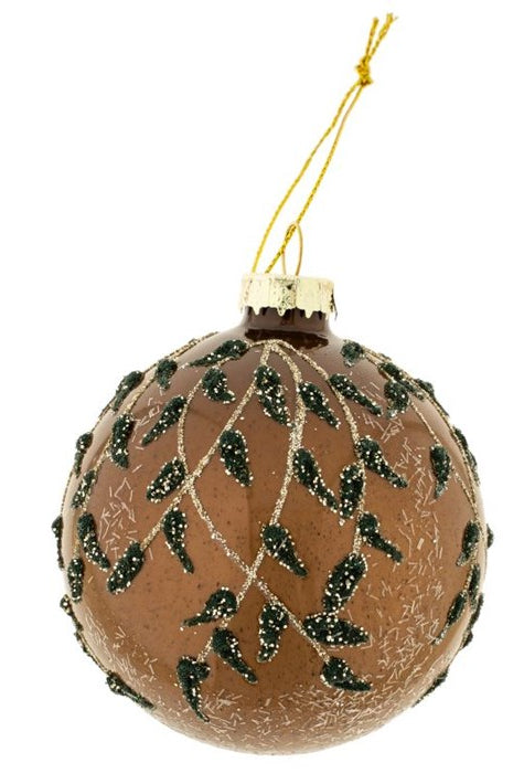 Ivy Glass Ornament-Ornaments-Vixen Collection, Day Spa and Women's Boutique Located in Seattle, Washington
