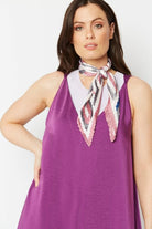 Silk Blend Pleated Scarf-Accessories-Vixen Collection, Day Spa and Women's Boutique Located in Seattle, Washington