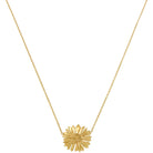 Gold Flower Necklace-Necklace-Vixen Collection, Day Spa and Women's Boutique Located in Seattle, Washington