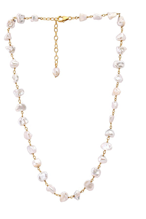 Keshi Pearl Necklace-Necklaces-Vixen Collection, Day Spa and Women's Boutique Located in Seattle, Washington