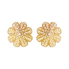 Pointelle Stud Earring-Earrings-Vixen Collection, Day Spa and Women's Boutique Located in Seattle, Washington