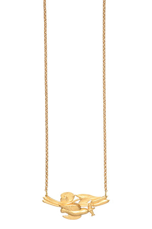 We Dream In Colour Small Kingfisher Pendant-Necklaces-Vixen Collection, Day Spa and Women's Boutique Located in Seattle, Washington