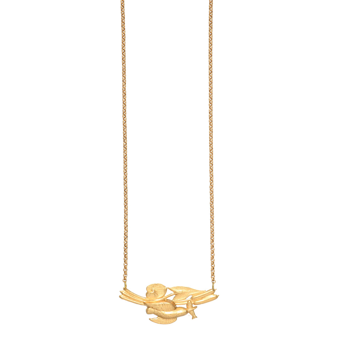 We Dream In Colour Small Kingfisher Pendant-Necklaces-Vixen Collection, Day Spa and Women's Boutique Located in Seattle, Washington