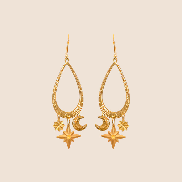 We Dream In Colour Navigator Earrings-Earrings-Vixen Collection, Day Spa and Women's Boutique Located in Seattle, Washington