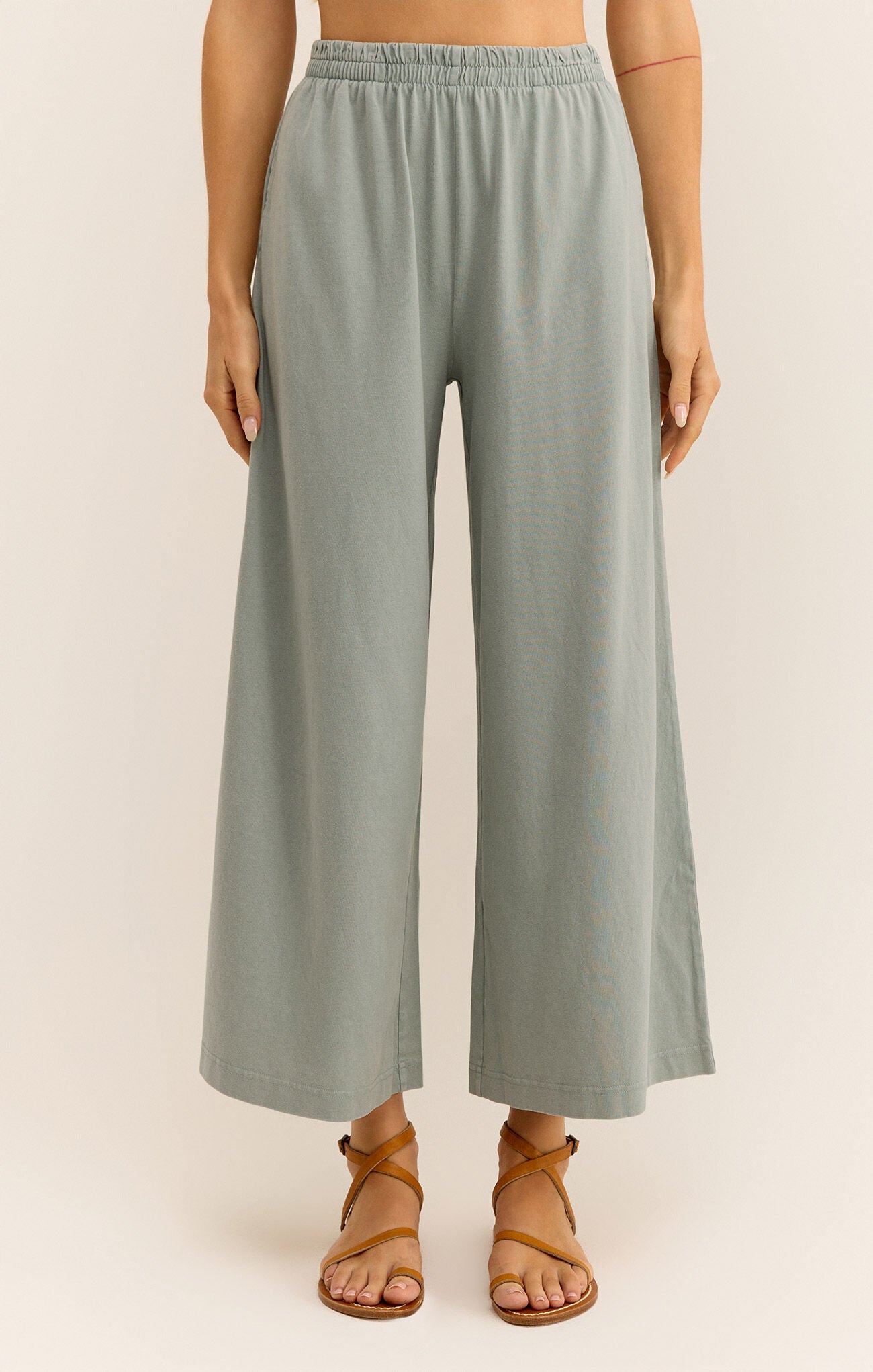 Scout Jersey Flare Pocket Pant-Pants-Vixen Collection, Day Spa and Women's Boutique Located in Seattle, Washington