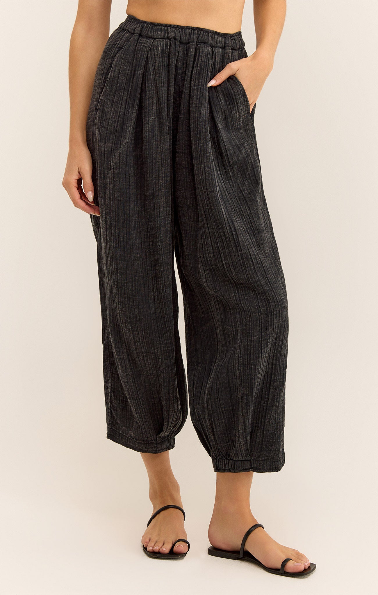 Z Supply Step Out Gauze Pant-Pants-Vixen Collection, Day Spa and Women's Boutique Located in Seattle, Washington