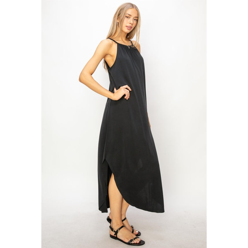 Swing with Me Halter Dress-Dresses-Vixen Collection, Day Spa and Women's Boutique Located in Seattle, Washington