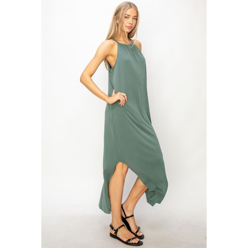 Swing with Me Halter Dress-Dresses-Vixen Collection, Day Spa and Women's Boutique Located in Seattle, Washington