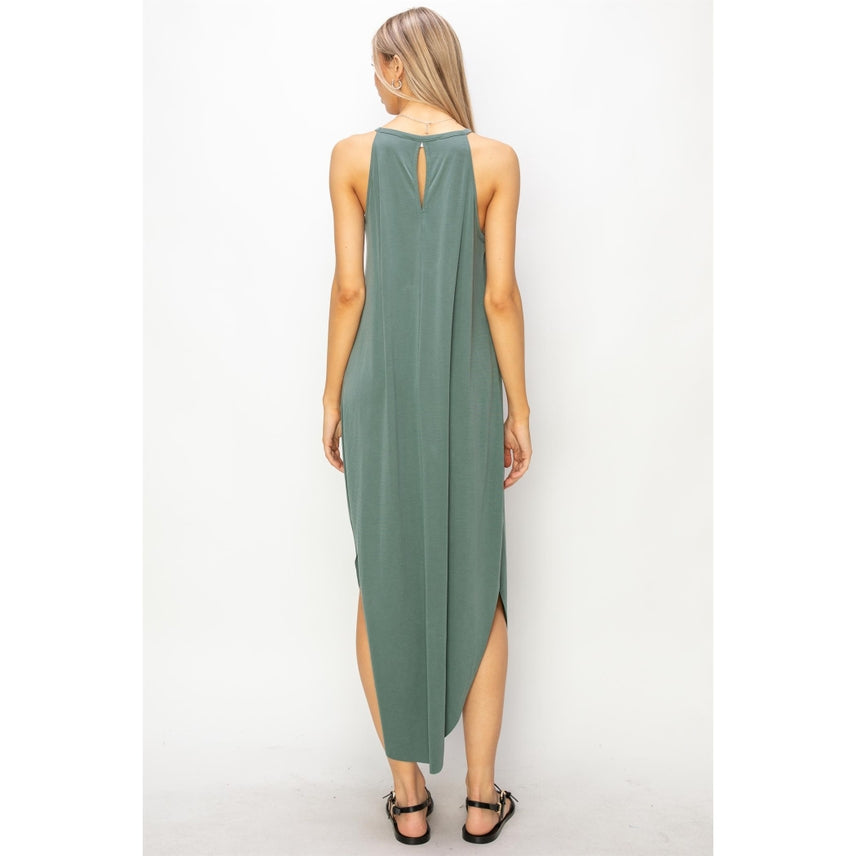 Swing with Me Halter Dress-Dresses-Vixen Collection, Day Spa and Women's Boutique Located in Seattle, Washington