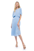 Vintage Whisper Slit Dress-Dresses-Vixen Collection, Day Spa and Women's Boutique Located in Seattle, Washington
