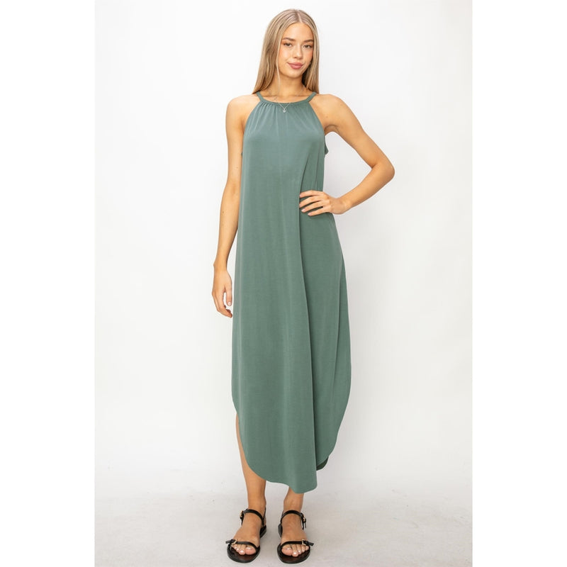 Swing with Me Halter Dress-Dresses-Vixen Collection, Day Spa and Women's Boutique Located in Seattle, Washington